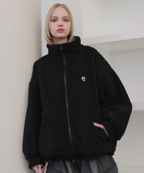 ROCHEM（ローシェン）の「ダブルジップ比翼デザイン裏ボアリバーシブル