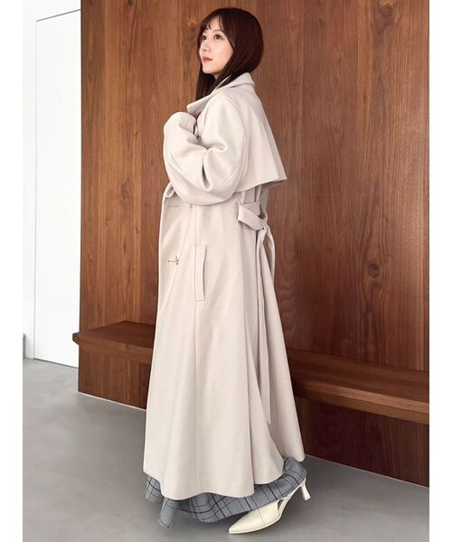 レースケープバックルワンピース（ワンピース）｜dazzlin（ダズリン