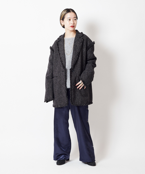 CITYSHOP（シティーショップ）の「FRINGE TWEED ジャケット（その他