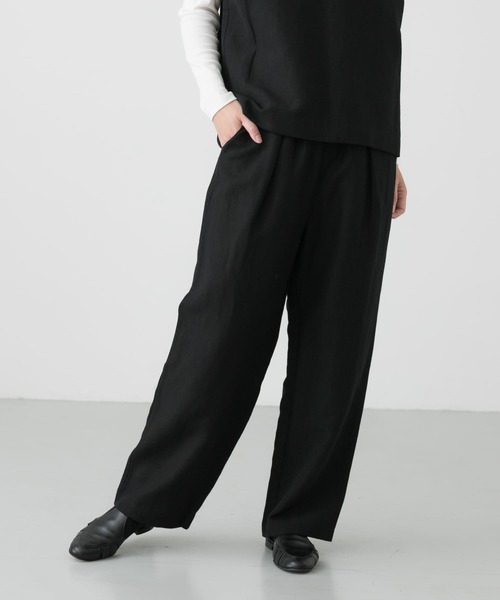 かぐれ（カグレ）の「ウールリネンイージーパンツ（その他パンツ