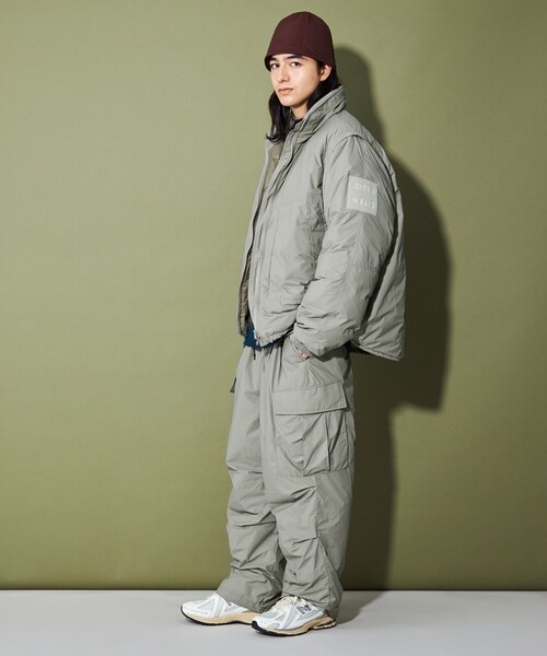 TAION（タイオン）の「【別注】＜TAION×CITEN＞ダウンカーゴパンツ