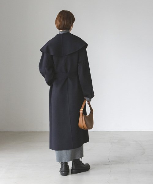 Noble（ノーブル）の「Super160s リバーワイドカラーコート（その他