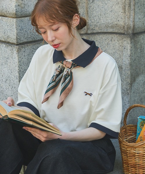 PENNEYS/ペニーズ 別注 THE FOX ロゴ ワッペン刺繍 鹿の子配色