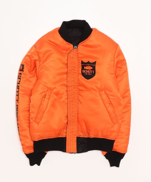 schott（ショット）の「×BASS BRIGADE/×バスブリゲード/MA-1（MA-1