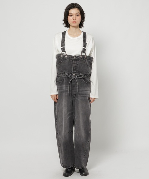 niko and（ニコアンド）の「[NKJ 2026SS] 2WAYワークオーバーオール
