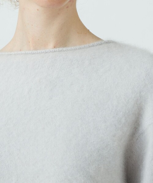 BALLSEY（ボールジィ）の「フラッフィーヤーン ボートネックプル