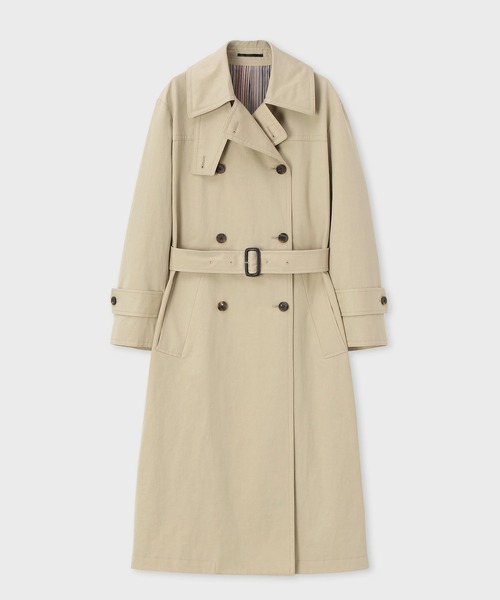 Paul Smith（ポールスミス）の「ウィメンズ リネンミックス トレンチ