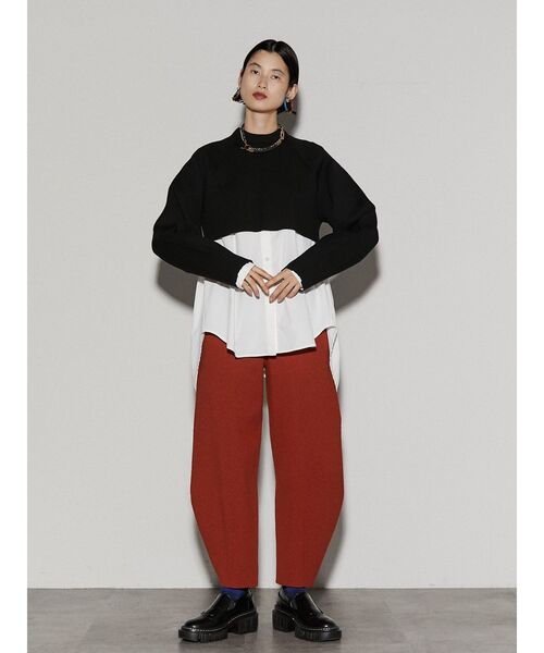 UN3D.（アンスリード）の「コクーンニットパンツ（その他パンツ）」 - WEAR