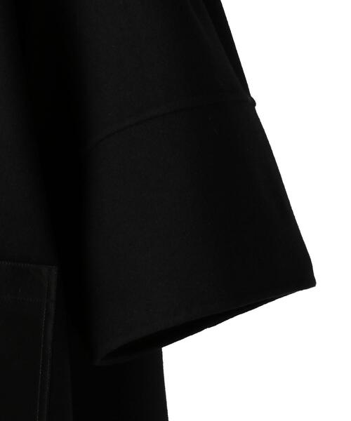 Drawer（ドゥロワー）の「Drawer ウールケヌキレザーポケットコート