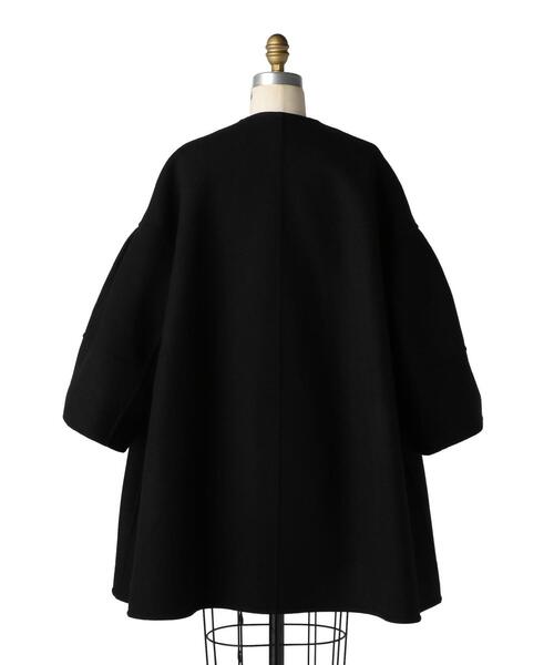 Drawer（ドゥロワー）の「Drawer ウールケヌキレザーポケットコート