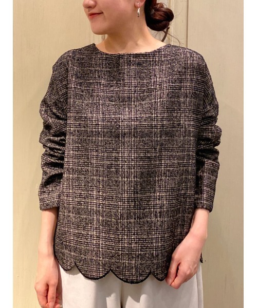 aosoaumei様専用 ビアズリー ウエストリブループチェックパ