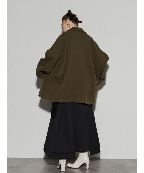 UN3D.（アンスリード）の「DOLMAN MIDDLE WOOL CT / ドルマンミドル