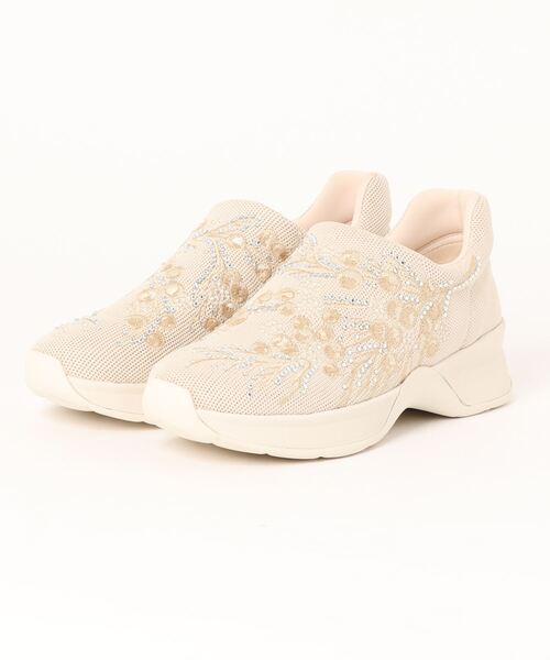 ANTEPRIMA（アンテプリマ）の「刺繍スリッポンスニーカー（スニーカー