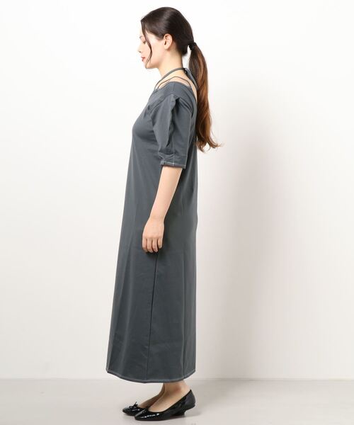 MURRAL（ミューラル）の「MURRAL/mu21ss-0906 ivy halfsleeve dress
