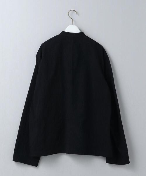 6（ロク）の「＜6(ROKU)＞CHINA MOTIF JACKET/ジャケット（ノーカラー