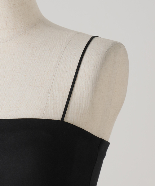 LALA VIE/ララヴィ】 CROPPED キャミソール（インナーウェア/肌着