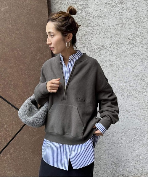 ≪追加≫Champion/チャンピオン 別注ハーフZIPリバースウィーブ11.5oz