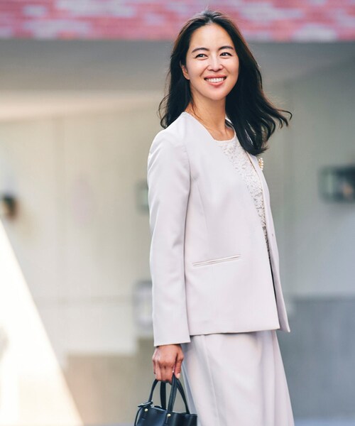 OPAQUE.CLIP（オペークドットクリップ）の「◇CARREMANノーカラーV