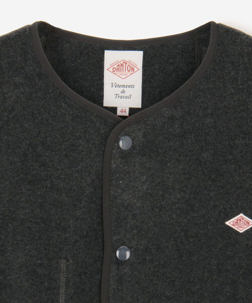 DANTON（ダントン）の「DANTON | フリース カラーレスジャケット MEN