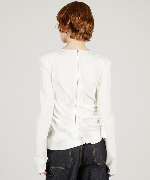 ツイストヘムトップ / Twist Hem Top（Tシャツ/カットソー）｜PRANK