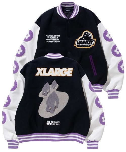 XLARGE（エクストララージ）の「XLARGE×VANDY THE PINK VARSITY JACKET