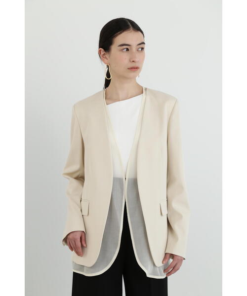 JILL STUART（ジルスチュアート）の「◇シアーミックスジャケット
