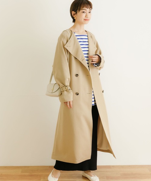 URBAN RESEARCH（アーバンリサーチ）の「ノーカラーロングトレンチ