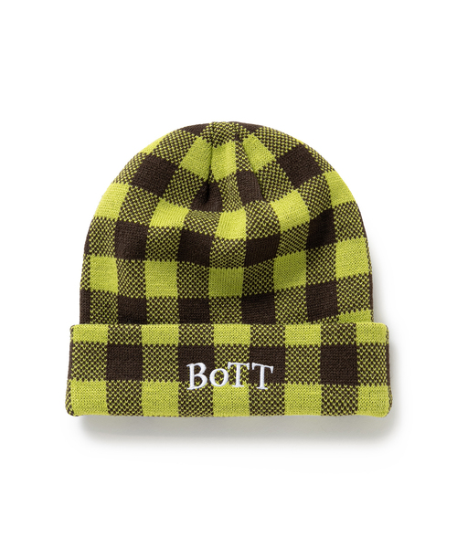 BOTT（ボット）の「【BoTT / ボット】Light Logo Stripe Beanie