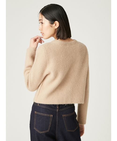 FRAY I.D（フレイアイディー）の「フォックスウールニットジャケット