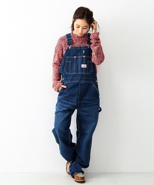 BEAMS BOY（ビームスボーイ）の「ROUND HOUSE / デニム オーバーオール