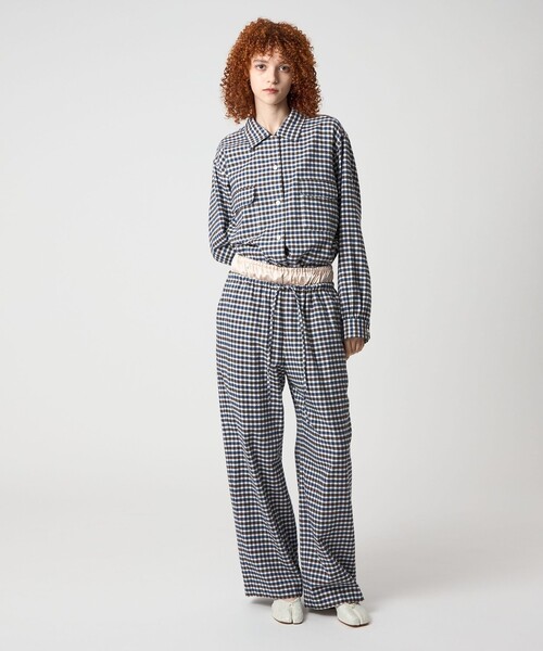 セール】＜6(ROKU)＞コットン チェック シャツ（シャツ/ブラウス）｜6