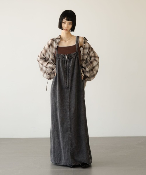 デニムジャンスカ 637586（ワンピース）｜LOWRYS FARM（ローリーズ