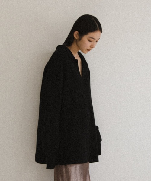 ENOF（イナフ）の「cropped knit（ニット/セーター）」 - WEAR