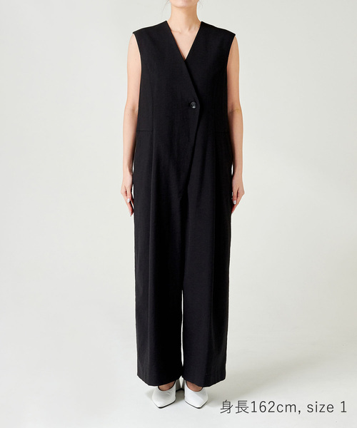 N.O.R.C（ノーク）の「リネンオックスオールインワン（つなぎ