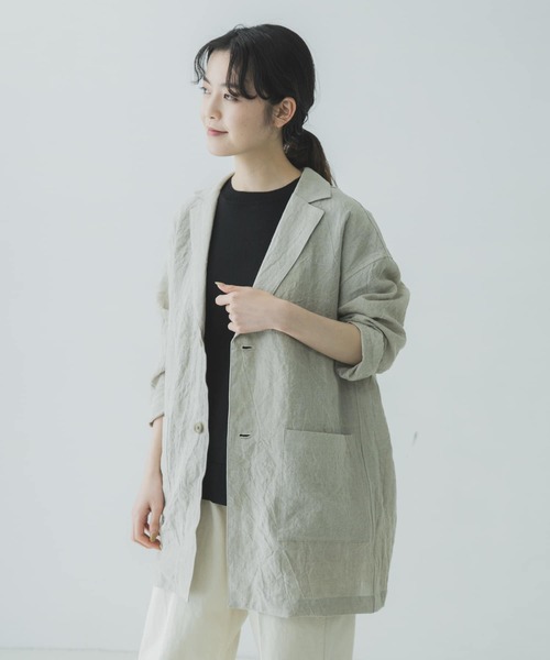 かぐれ（カグレ）の「リネンテーラージャケット（その他アウター