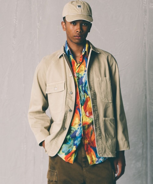 ATELLIER WELLS BY JOHNBULL】カツラギオーバーダイカバーオール