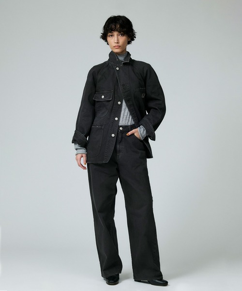 ATELLIER WELLS BY JOHNBULL】カツラギオーバーダイカバーオール