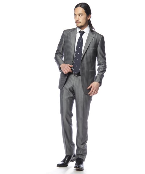 UNITED ARROWS（ユナイテッドアローズ）の「UA グレーストライプスーツ