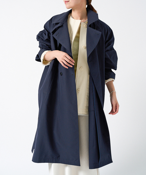 IENA（イエナ）の「PE/ポプリンオーバートレンチコート（トレンチ