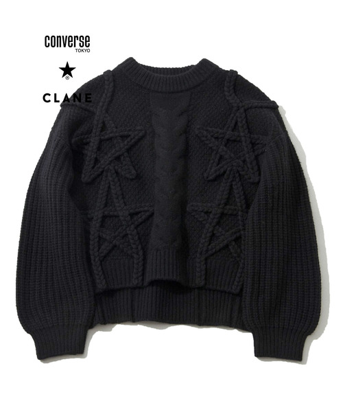 CLANE（クラネ）の「【CONVERSE TOKYO × CLANE】STAR MOTIF PULLOVER