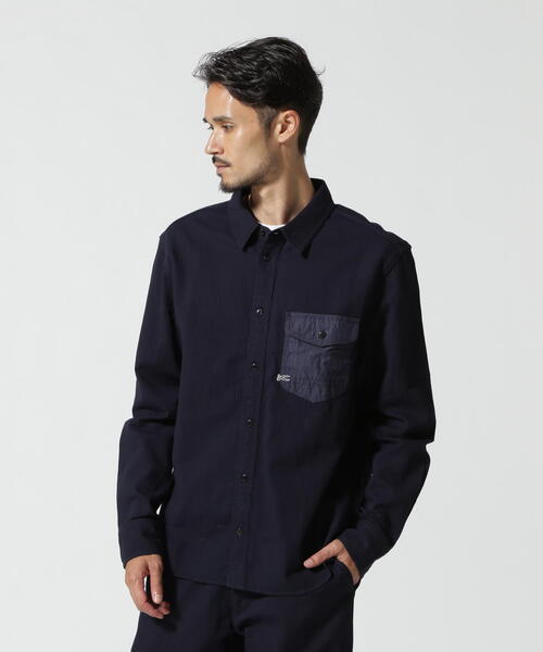 DENHAM（デンハム）の「DENHAM/デンハム/WORKER REG MIX SHIRT SDM
