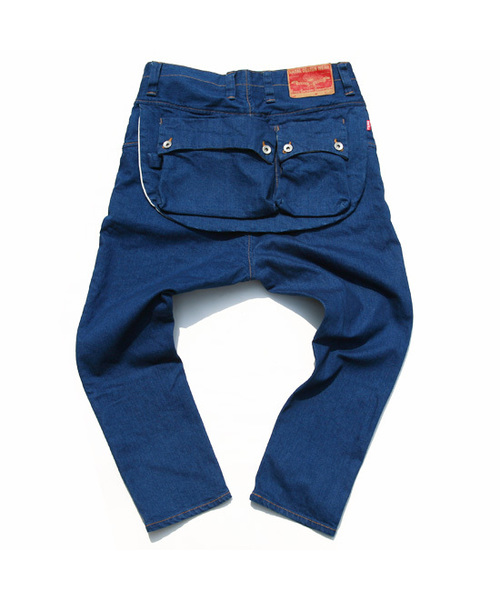 ネイタルデザイン】G55 サルエルフラップデニム/ G55 Sarouel Flap