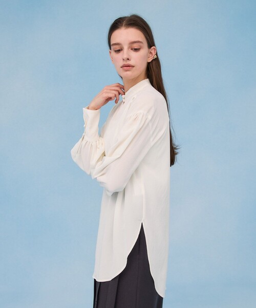 PUBLIC TOKYO（パブリックトウキョウ）の「ステッチバンドカラー