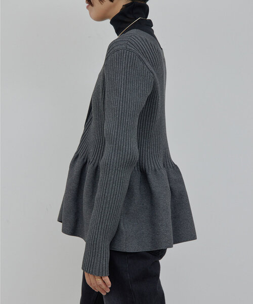 GALLARDAGALANTE（ガリャルダガランテ）の「【前後2way】ペプラム2WAY