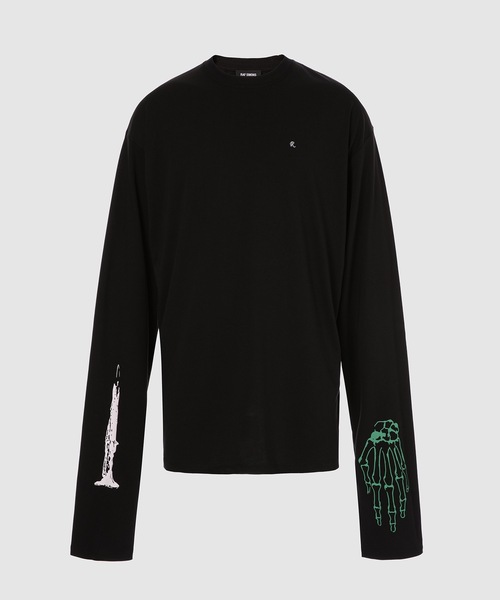 RAF SIMONS（ラフシモンズ）の「Extreme long sleeve T-shirt Skeleton