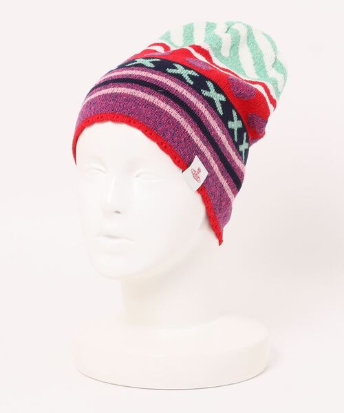 Vivienne Westwood（ヴィヴィアンウエストウッド）の「ｶﾗﾌﾙﾆｯﾄ帽