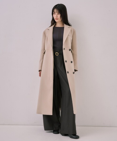 マキシチェスターコート｜オフィスカジュアル/オケージョン/保温/冬服