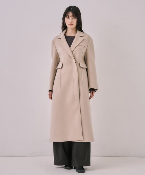 マキシチェスターコート｜オフィスカジュアル/オケージョン/保温/冬服