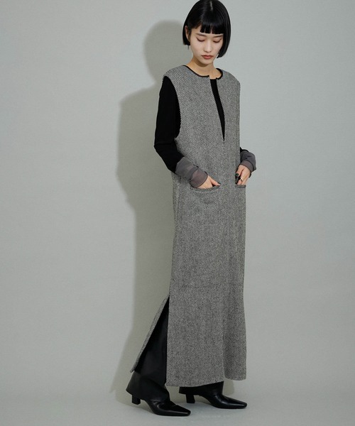 ADAM ET ROPE'（アダムエロペ）の「【WEB限定】2WAYツイード