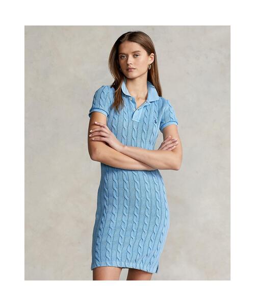 POLO RALPH LAUREN（ポロ ラルフ ローレン）の「ケーブルニット ポロ